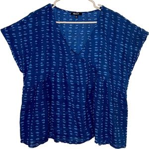 Madewell Peplum Top - XL